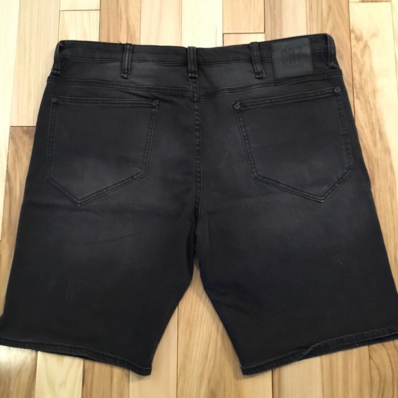 Cristiano Ronaldo Men’s CR7 Jean Shorts Black Wash Size 38 W - Picture 4 of 5